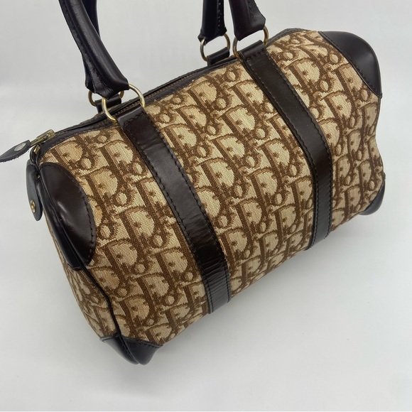 Dior Handbags - Christian Dior Trotter Monogram Boston Bag